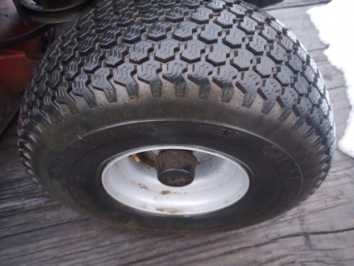Ruota pneumatico anteriore - ruota, e